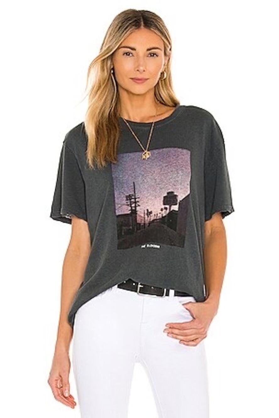 Pistola Palmer Hemp Boxy T-Shirt in Slowdown Sz XS
